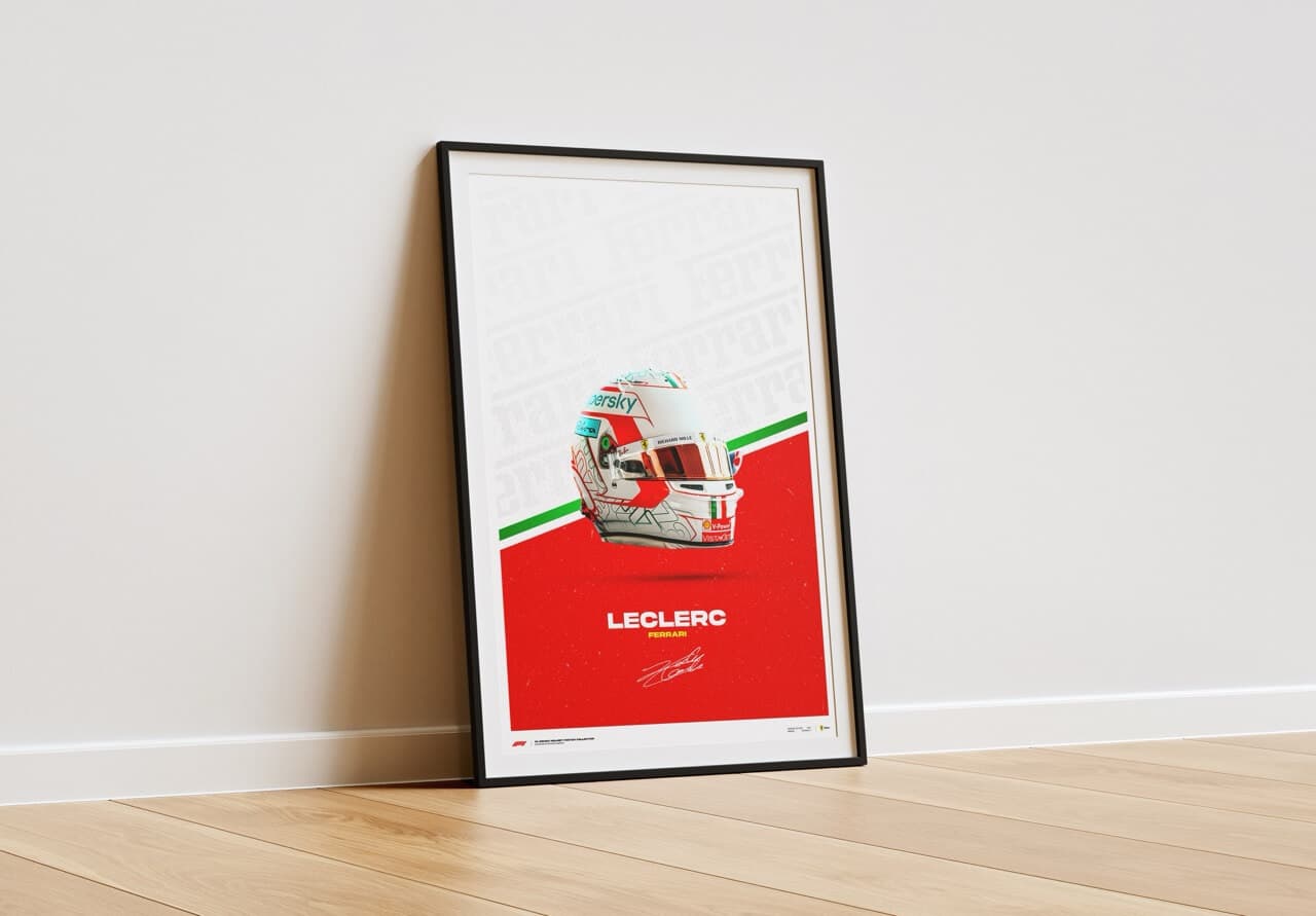 Charles Leclerc helmet design
