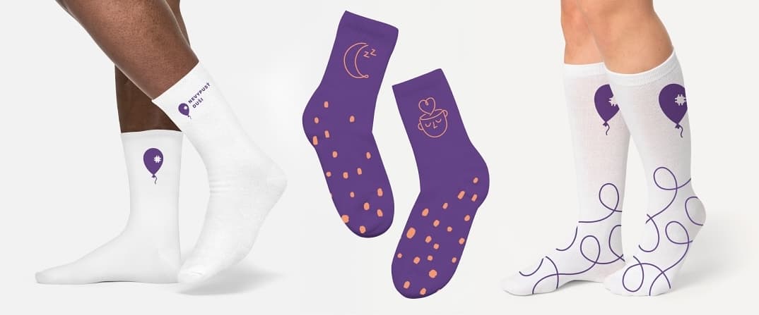 Nevypusť duši — socks design