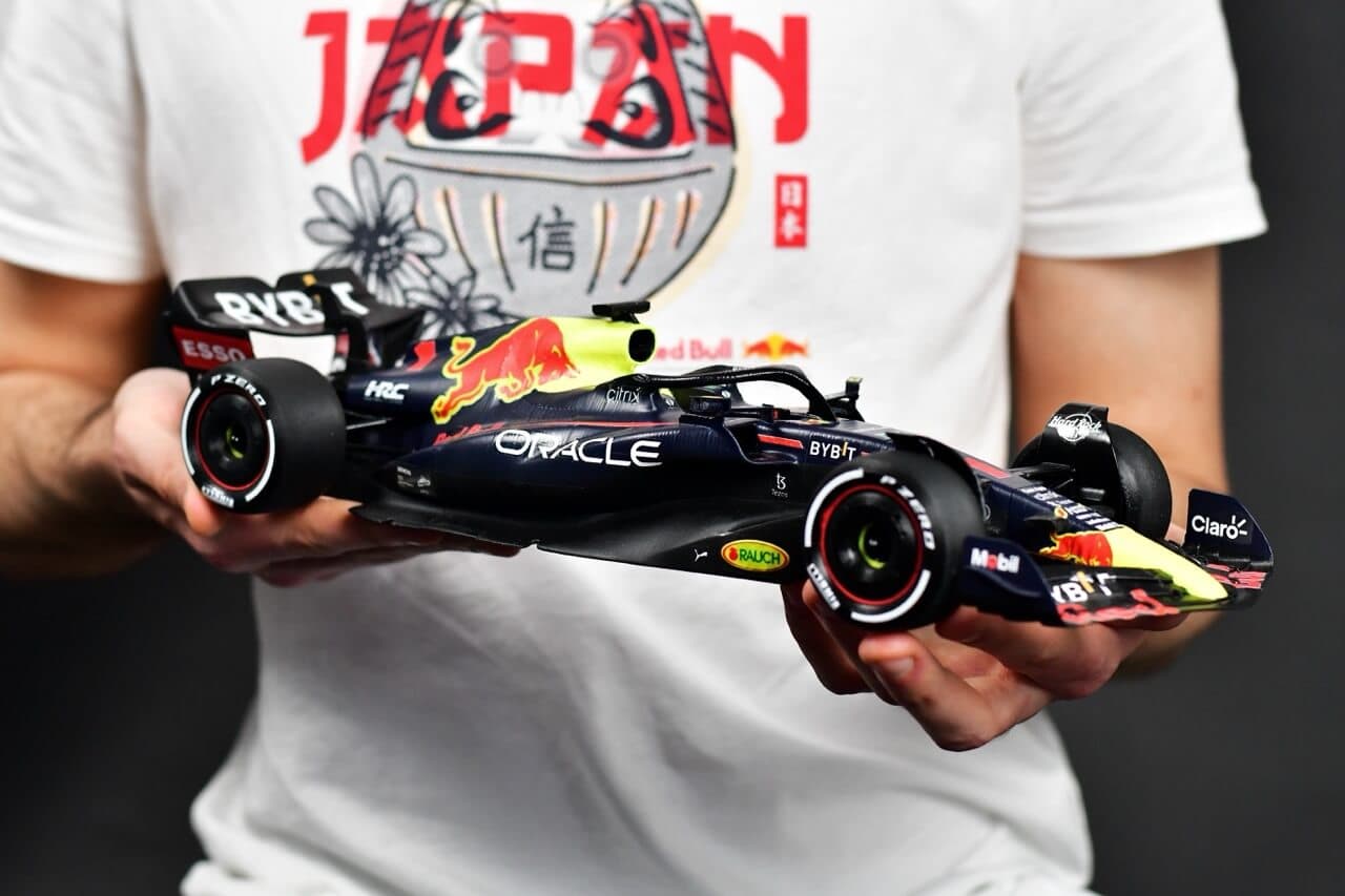 Fan-made 3D printed RB18 Formula 1 model