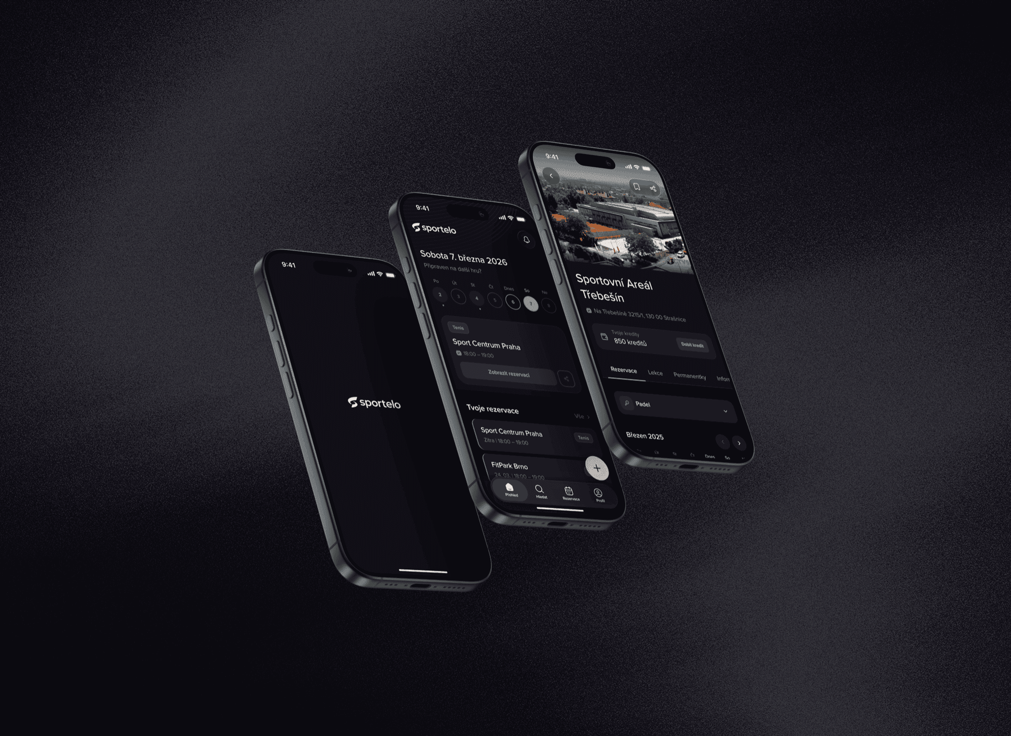 Sportelo app screen on iPhone 17