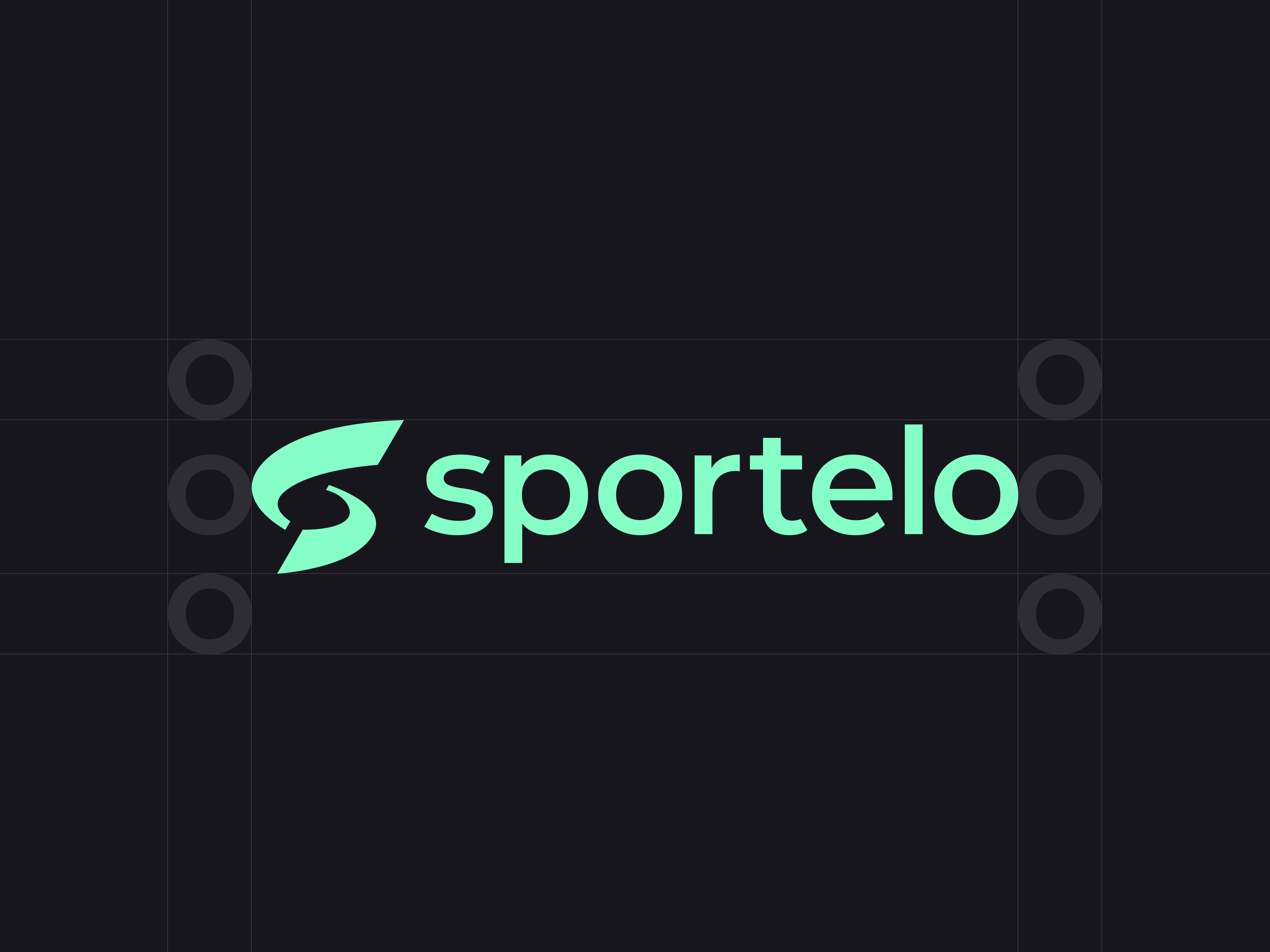 Sportelo logo safe zone guidelines