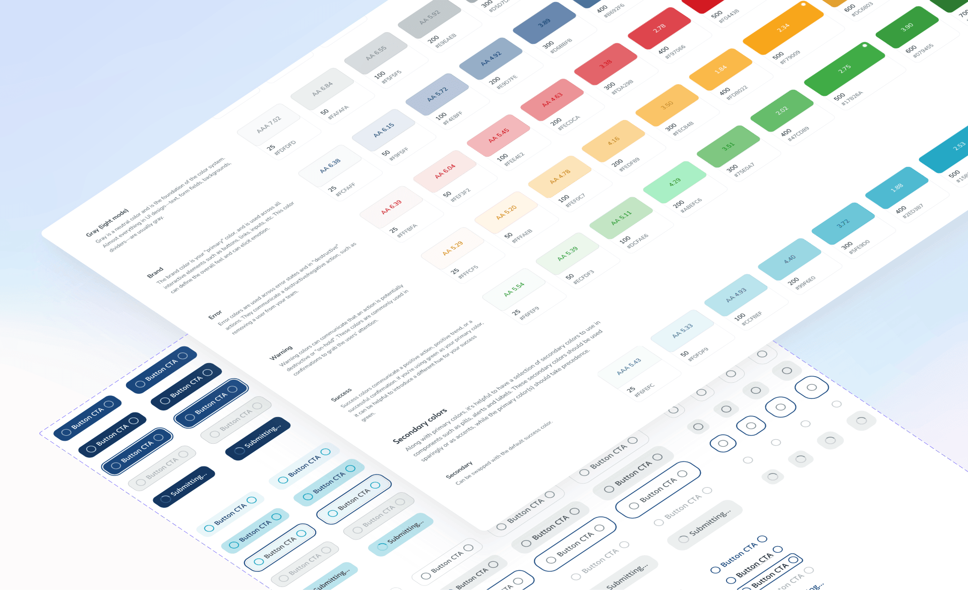 Telemedicine portal — design system overview